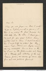 Nachlass Franz Steindachner, Brief von Robert Collett an Franz Steindachner (24.04.1880), Inv.Nr. 84.11, Seite 1